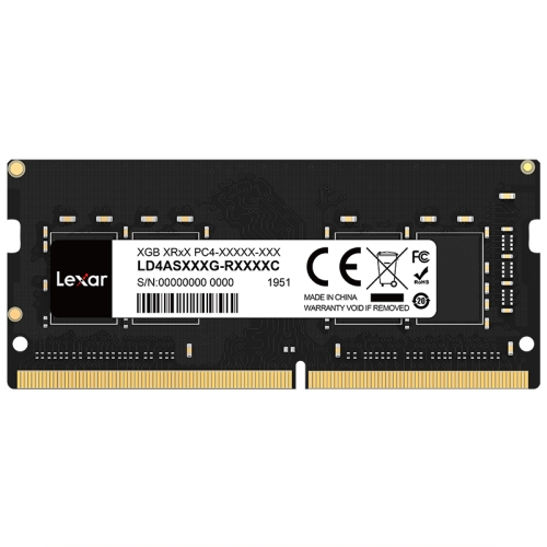 

Lexar DDR4 8GB 260Pin Laptop Memory Bar Single Computer Running Memory, Memory Frequency:2666 MHz