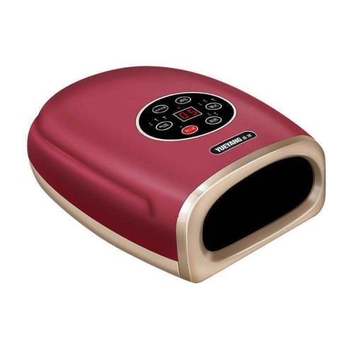 

Hand Finger Joint Massager Wrist Palm Physiotherapy Mouse Hand Meridian Acupoint Massager, Specification: Charging(Rose Red )