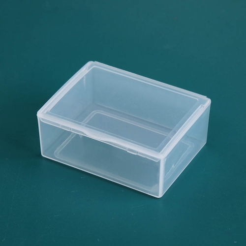 

30 PCS Rectangular Transparent Plastic Box PP Universal Box Parts Hardware Tool Storage Box