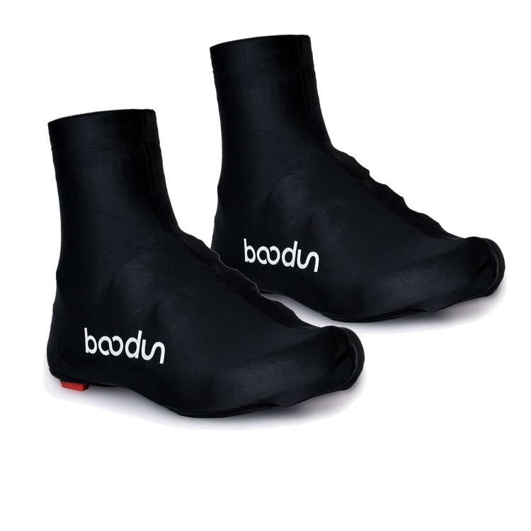 

Boodun K301374 Bicycle Shoes Cover Dust-Proof Outdoor Riding Reflective Shoes Cover, Size: XL (45-47)(Black)