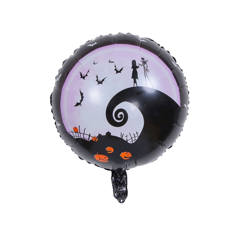 

20 PCS 18 Inch Halloween Aluminum Decorative Balloon Party Decorative Balloon, Specification: Bats