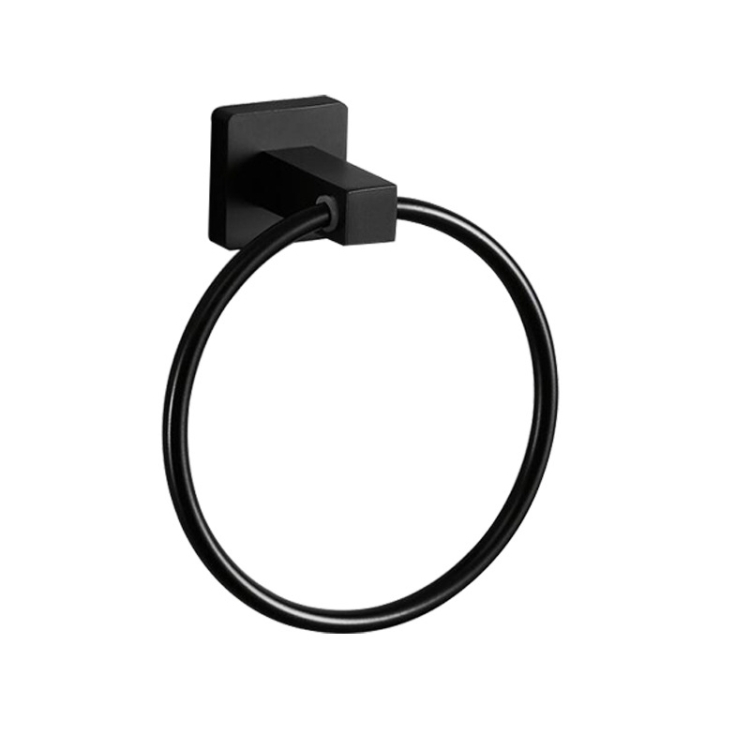 

Stainless Steel Towel Ring Kitchen And Bathroom Hardware Toilet Paper Hanger, Style: 635 Towel Ring