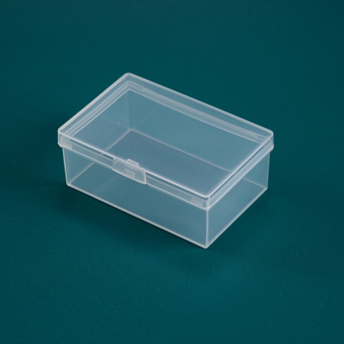 

20 PCS Rectangular Transparent Storage Box Plastic Universal Packaging Box With Cover Parts Accessories Storage Box