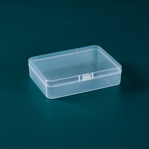 

10 PCS Rectangular PP Plastic Box Transparent Packaging Box With Cover Plastic Parts Hardware Tool Storage Box
