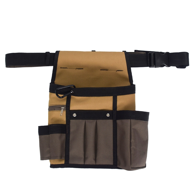 

Multi-Pocket Oxford Cloth Tool Waist Bag Storage Bag(Khaki)