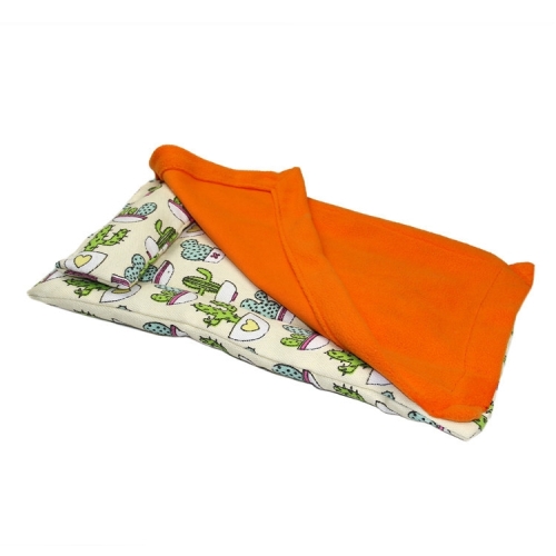 

Gecko Lizard Reptile Sleeping Bag With Pillow Hamster Pet Sleeping Bag(Cactus Print)