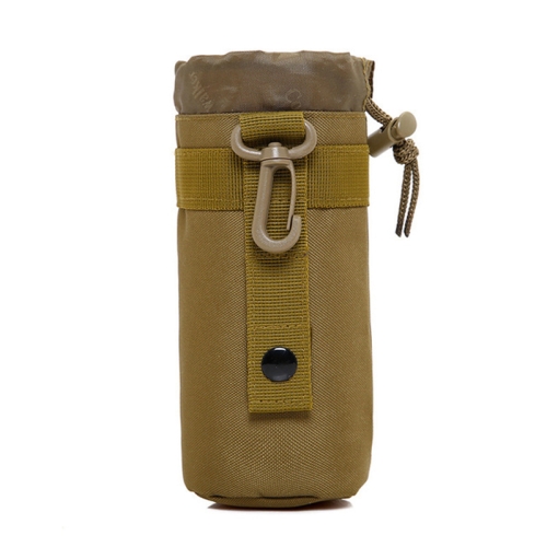 

Outdoor Sports Waist Bag Water Cup Bag Kettle Bag(Brown)