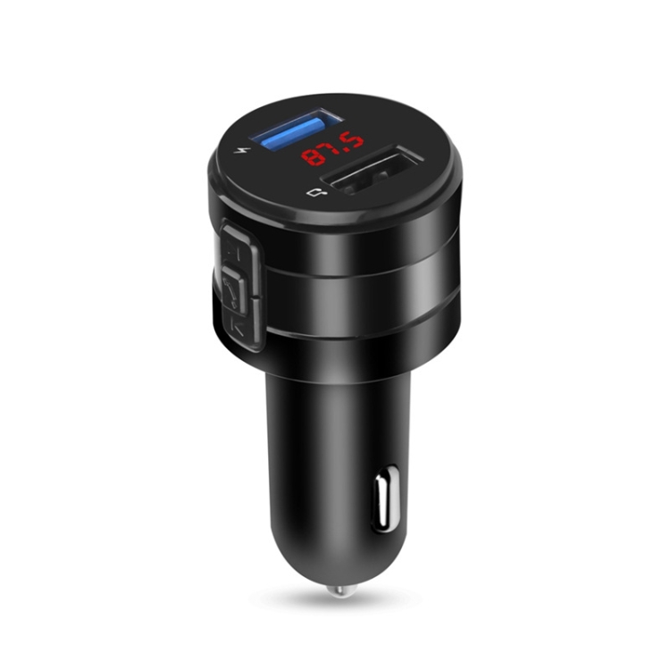 

X20 Black Car Bluetooth Handsfree Car FM Transmitter Music Player Car Charger