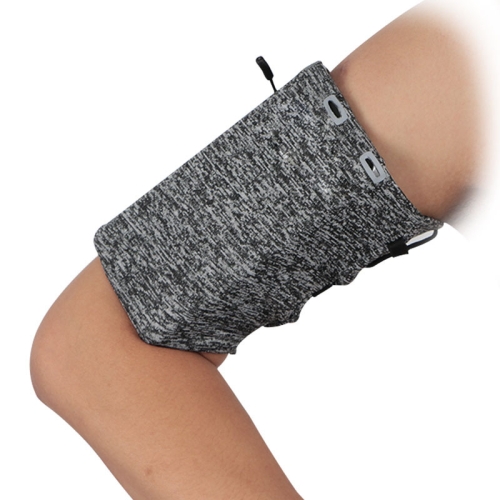 

1940 Running Mobile Phone Arm Bag Elastic Sports Wrist Bag, Colour: Grey (no Logo)