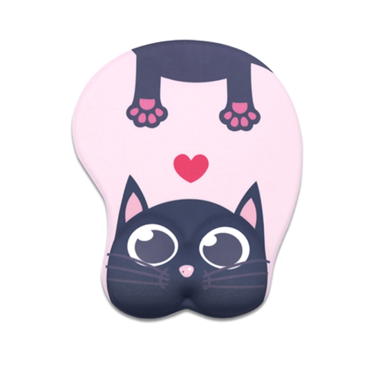 

Silicone Hand Rest Thickened Wrist Mouse Pad(RJ-011 Cat Star)