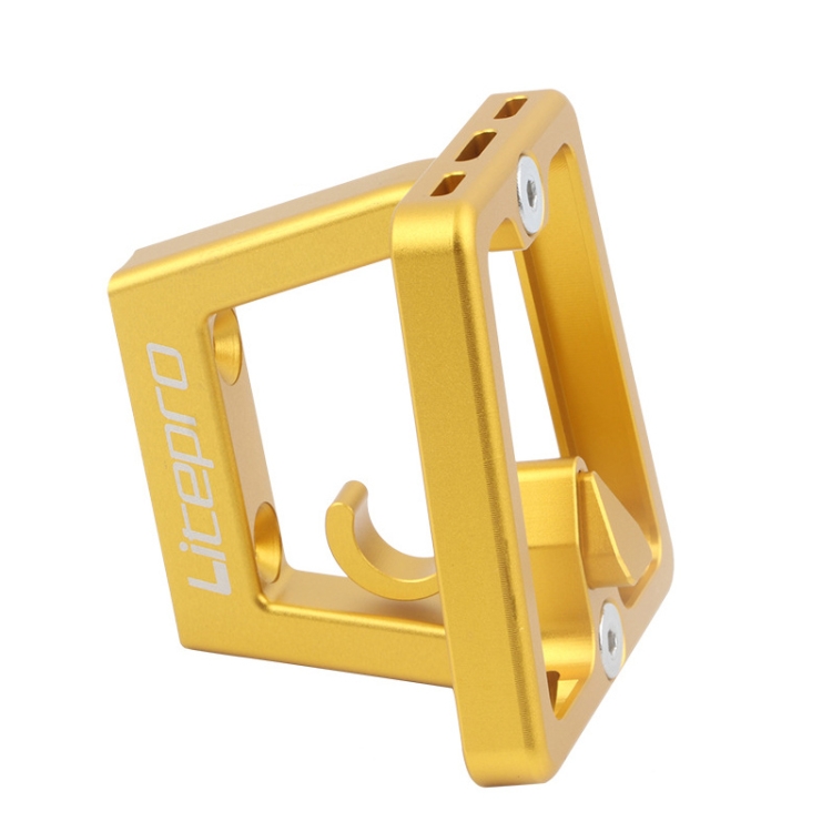 

Litepro Split Pig Nose Rest Aluminum Alloy Front Shelf Installed Seat(Gold)