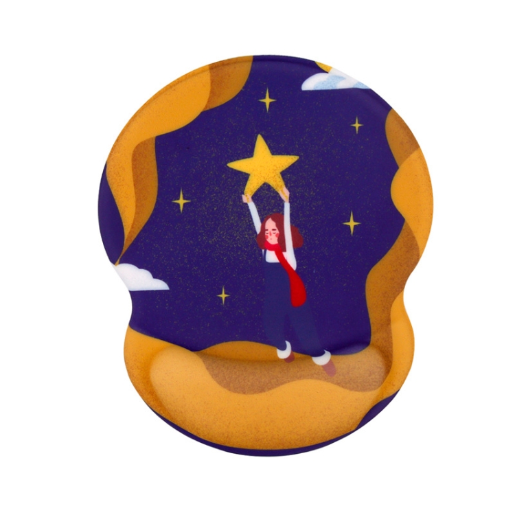 

G-04 Cute And Fresh Office Mouse Wrist Pad Mouse Silicone Soft Pad