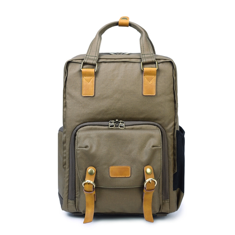 

272 Wearable Shoulder Camera Bag Waterproof SLR Digital Camera Bag(Green)