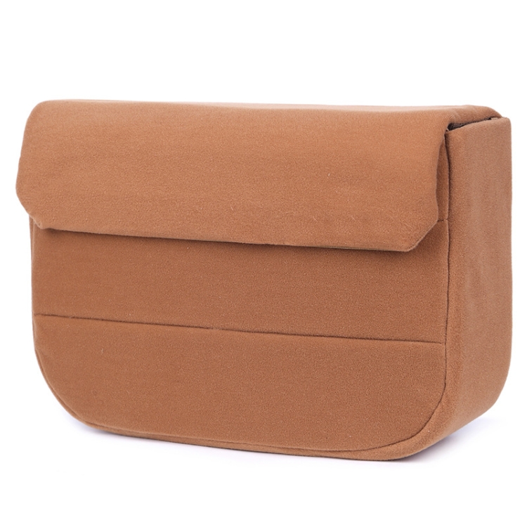 

006 SLR Camera Bag Thickened Digital Camera Liner Bag(Brown)