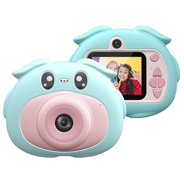 

X18a Cartoon Digital Camera Children Toy Camera Blue HD Dual-lens Camera