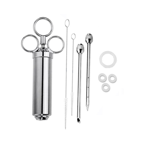 

9 in 1 Stainless Steel Seasoning Turkey Syringe Kitchen Seasoning Syringe