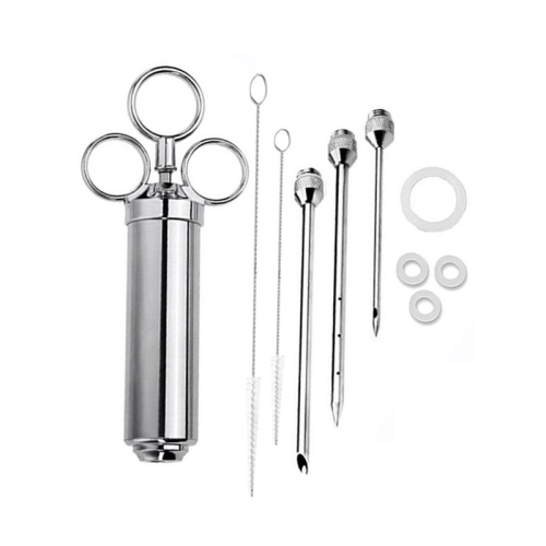 

10 in 1 Stainless Steel Seasoning Turkey Syringe Kitchen Seasoning Syringe