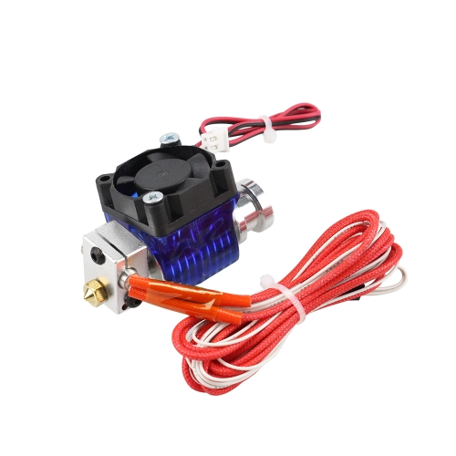 

3D V6 Printer Extrusion Head Printer J-Head Hotend With Single Cooling Fan, Specification: Short 1.75 / 0.3mm