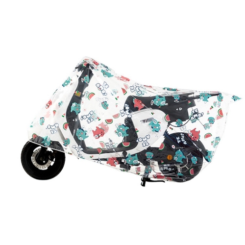 

General Rain And Dustproof PEVA Car Cover For Motorcycles And Electric Vehicles, Specification: 180x120cm(Small Dinosaur)