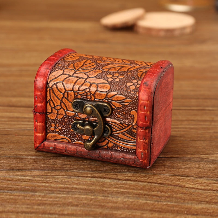 

3 PCS Retro Wooden Jewellery Dustproof Storage Box Indoor Shooting Props(6036H)