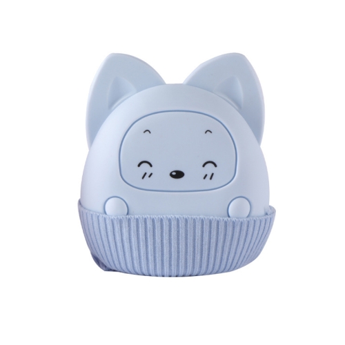 

Winter Silicone Hand Warmer Cartoon Cute Water Injection Warm Water Bag, Colour: Light Blue Beaver