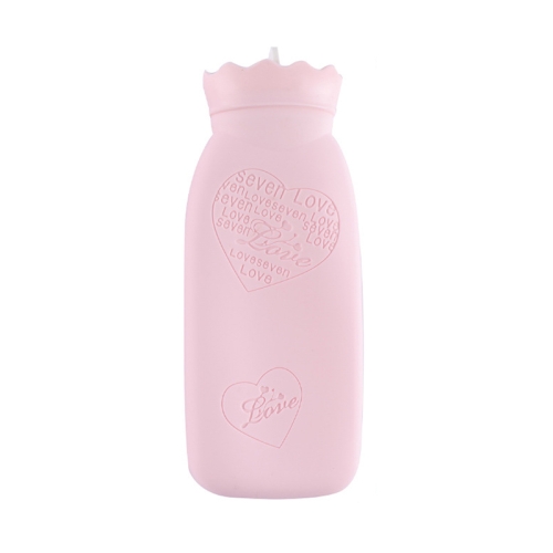 

Winter Silicone Hand Warmer Cartoon Cute Water Injection Warm Water Bag, Colour: Pink Love