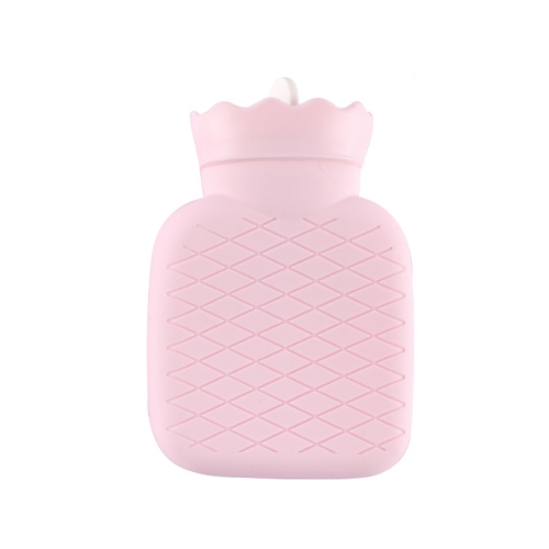 

Winter Silicone Hand Warmer Cartoon Cute Water Injection Warm Water Bag, Colour: Pink Square