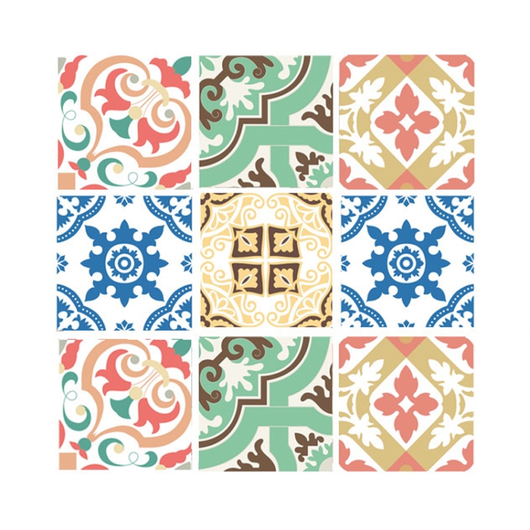 

Thickened Wall Stickers Wallpaper Self-Adhesive PVC Floor Tile Stickers Waterproof And Wear-Resistant Floor Stickers(B)