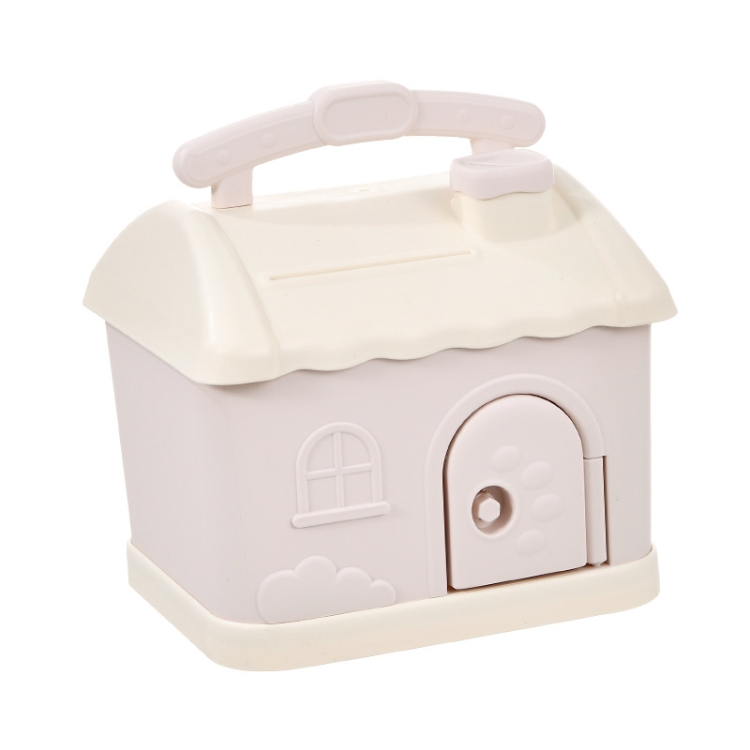 

Children Cartoon Desired Storage Piggy Bank(Small House Pink)