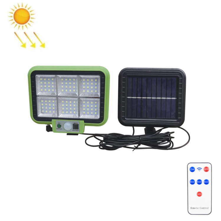 

6 x 16 LED Outdoor Waterproof Solar Split Type Wall Light Human Induction Garden Corridor Household Street Light