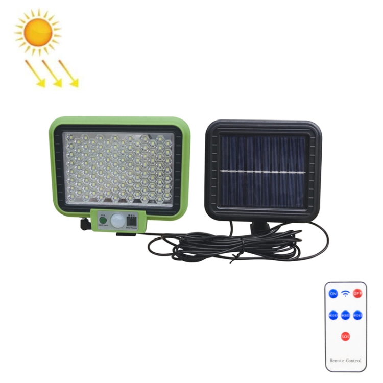 

105 LED Outdoor Waterproof Solar Split Type Wall Light Human Induction Garden Corridor Household Street Light