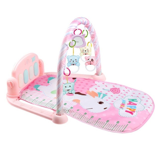 

Multi-function Early Education Game Crawling Blanket for Baby(Pink)