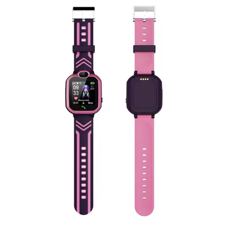 

A8 Children Smart Phone Watch Card Video Call Positioning Student Multi-Function Watch(Pink)