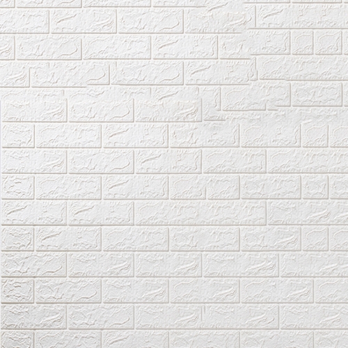 

5 PCS 3D Stereo Self-Adhesive Foam Brick Wall Stickers Waterproof And Moisture-Proof Wipeable Stickers, Specification: Special Offer White 70x77cm