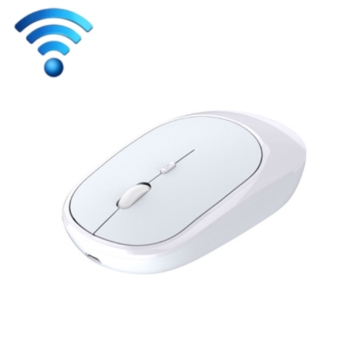 

M030 4 Keys 1600DPI Laptop Office Mute Mouse, Style: Wireless (White)