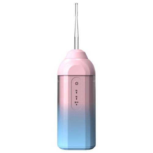 

MH-066 Household Dental Flusher Portable Mini Calculus Stain Removal Machine Electric Tooth Cleaner Water Dental Floss(Gravity Blue Pink)