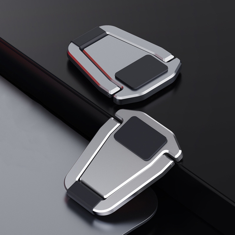 

T615 Laptop Heightening Bracket Aluminum Alloy Back Stick Computer Stand(Silver)