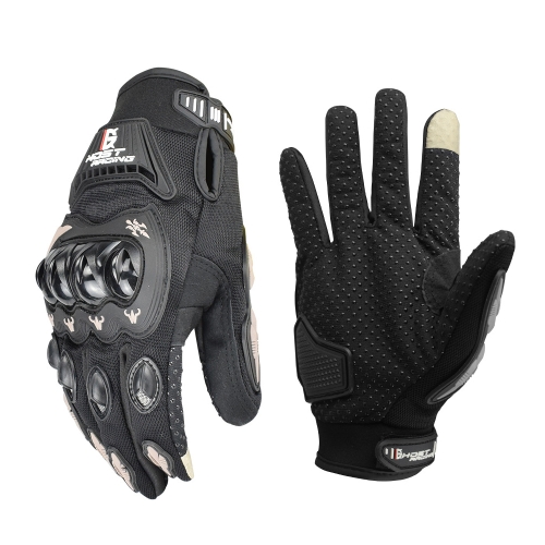 

GHOST RACING GR-ST04 Motorcycle Gloves Anti-Fall Full Finger Riding Touch Gloves, Size: L(Gray)