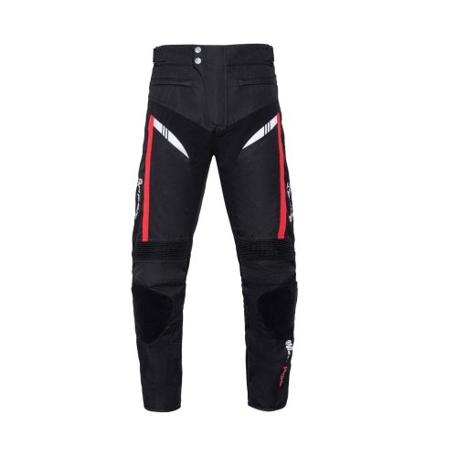 

GHOST RACING GR-K06 Motorcycle Riding Trousers Racing Motorcycle Anti-Fall Windproof Keep Warm Pants, Size: M(Black)