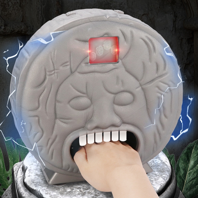 

The Fourth Generation Lie Detector Party Tricky Electric Shock Bite Finger Lie Detector