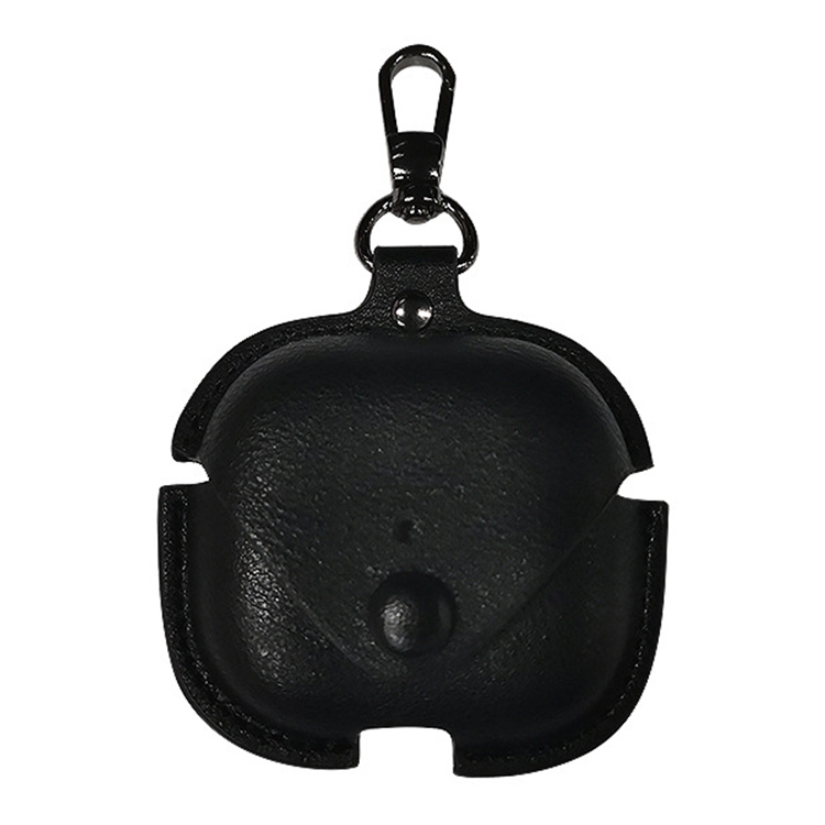 

PU Leather Protective Case with Metal Buckle for AirPods 3(Black)