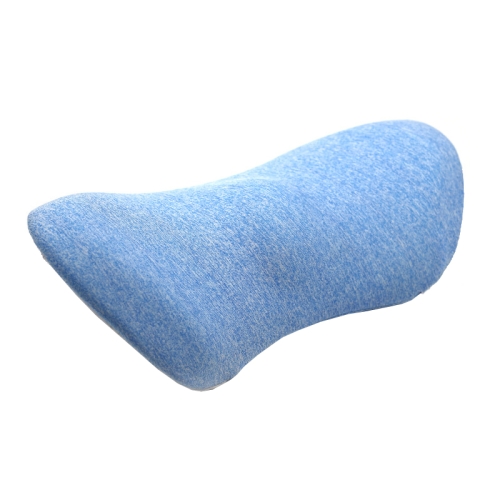 

Car Supplies Lumbar Support Memory Foam Car Backrest Lumbar Cushion Seat Cushion Lumbar Pillow, Colour: Cationic Sky Lake Blue