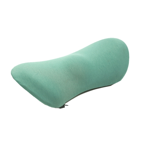 

Car Supplies Lumbar Support Memory Foam Car Backrest Lumbar Cushion Seat Cushion Lumbar Pillow, Colour: Matcha Green+Dark Gray