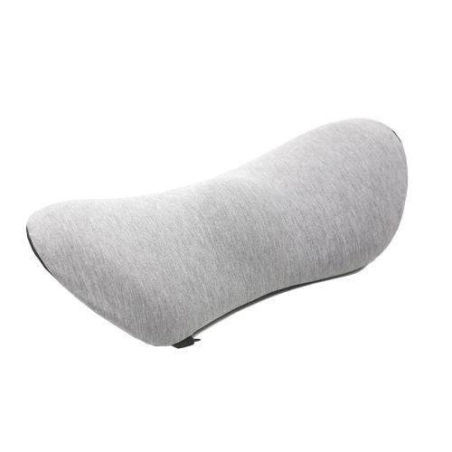 

Car Supplies Lumbar Support Memory Foam Car Backrest Lumbar Cushion Seat Cushion Lumbar Pillow, Colour: Light Gray+Dark Gray