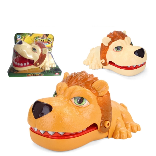 

Spoof Bite Finger Toy Parent-Child Game Tricky Props, Style: 6695-Lion