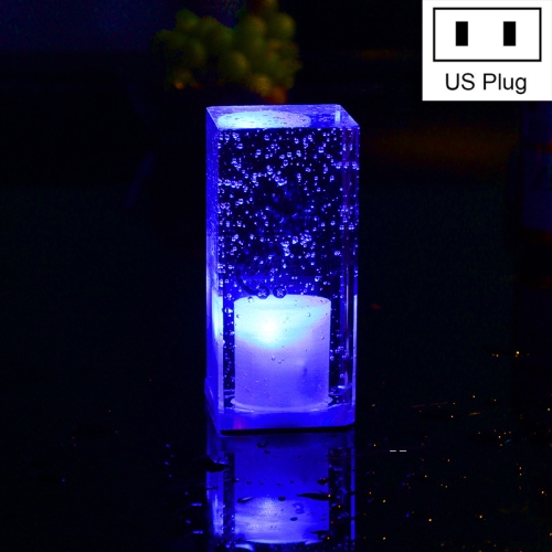 

Colorful LED Crystal Lamp Bar Atmosphere Decorative Light, Plug Type:US Plug(Blue Light)