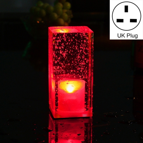 

Colorful LED Crystal Lamp Bar Atmosphere Decorative Light, Plug Type:UK Plug(Red Light)