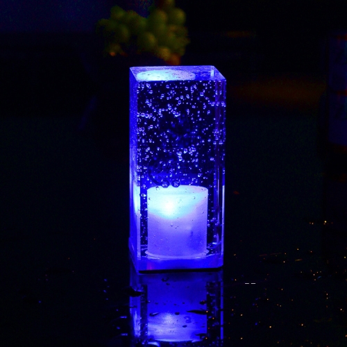 

Colorful LED Crystal Lamp Bar Atmosphere Decorative Light, Plug Type:EU Plug(Blue Light)