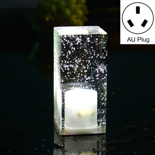

Colorful LED Crystal Lamp Bar Atmosphere Decorative Light, Plug Type:AU Plug(White Light)