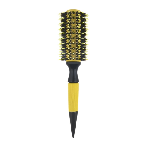 

Hair Salon Boar Bristle Nylon Solid Wood Inner Curly Curling Comb, Specification: WB853-16